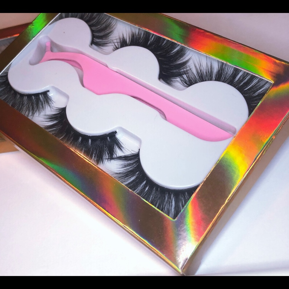 3 Pairs of 3D Eyelashes | Mix Styles - Picture 2 of 3